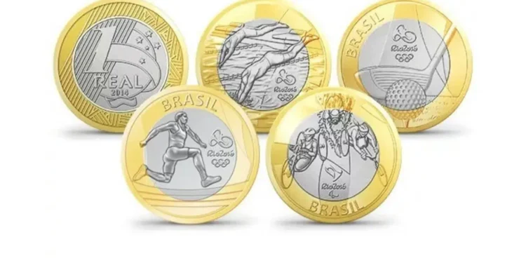 Moedas da Paraolimpíada